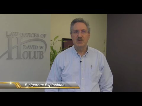 Injured by Exploding E-cigarette