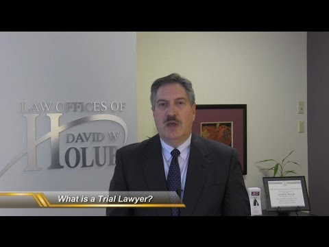 What is a Trial Lawyer?