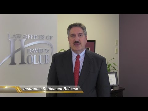 Insurance Company Wants You to Sign a Settlement Release
