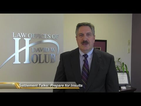 When it is Time to Talk About Settling Your Case, Expect to be Insulted