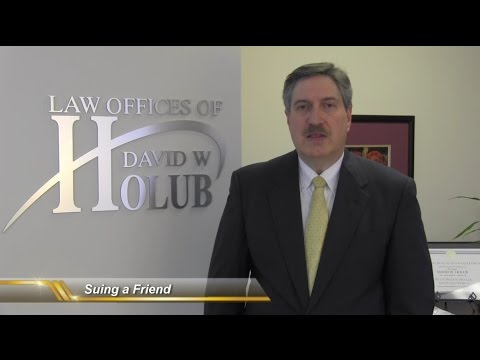 Does Suing a Friend Require Ending the Friendship?