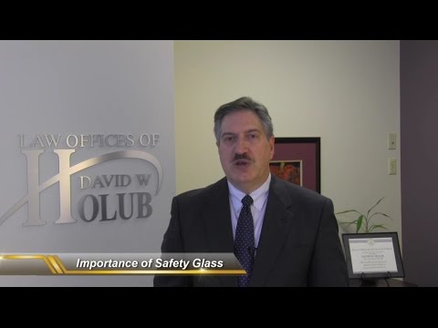 Cut by broken or shattered glass?