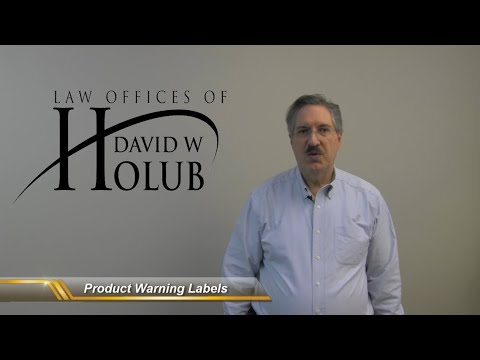 Product Warning Labels